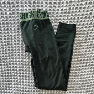 Gymshark Olive High-Waisted Leggings